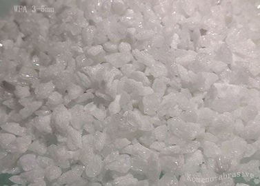 Распределите песок 3-5 сплавленные мм кирпичи глинозема тугоплавких материалов белого глинозема Уньшапед
